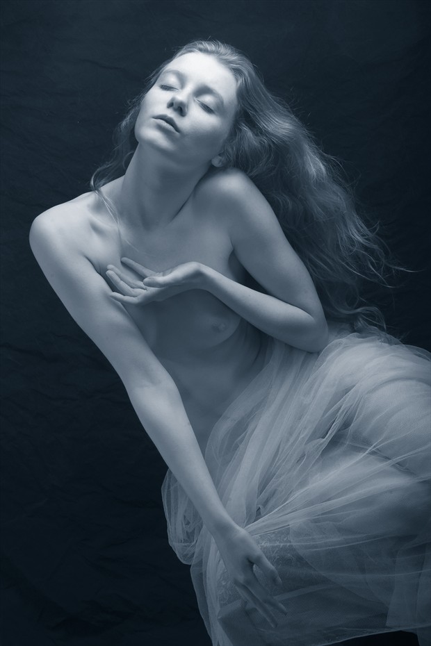 Blue Water Dream Artistic Nude Photo by Photographer Mark Bigelow