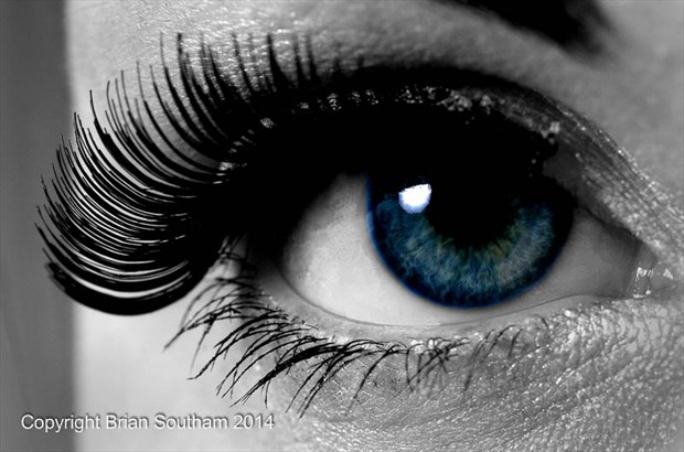 Blue eye Glamour Photo by Photographer Brian Southam