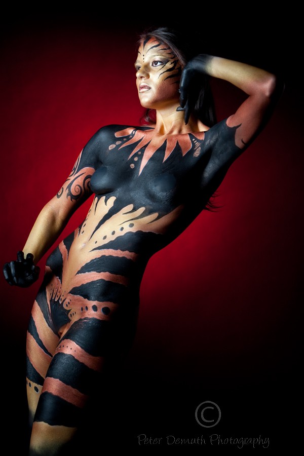 Body Painting Photo by Model FallenEcho