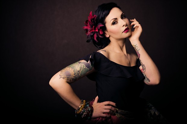 Boheme Tattoos Photo by Model Carrie Diamond