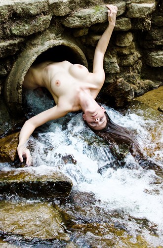 Born to Water Artistic Nude Artwork by Photographer Thom Peters Photog