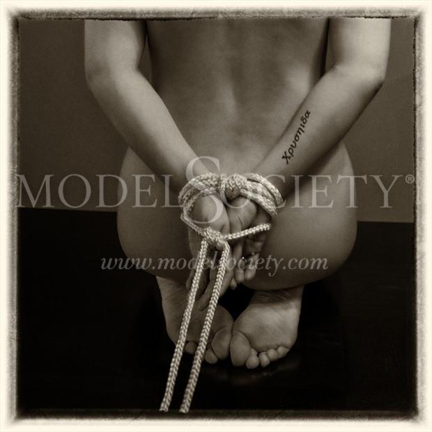 Bound Hands Artistic Nude Photo by Photographer Michael Lee