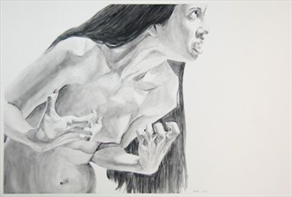 Brash: Pissed Artistic Nude Artwork by Artist OutlawArtisans