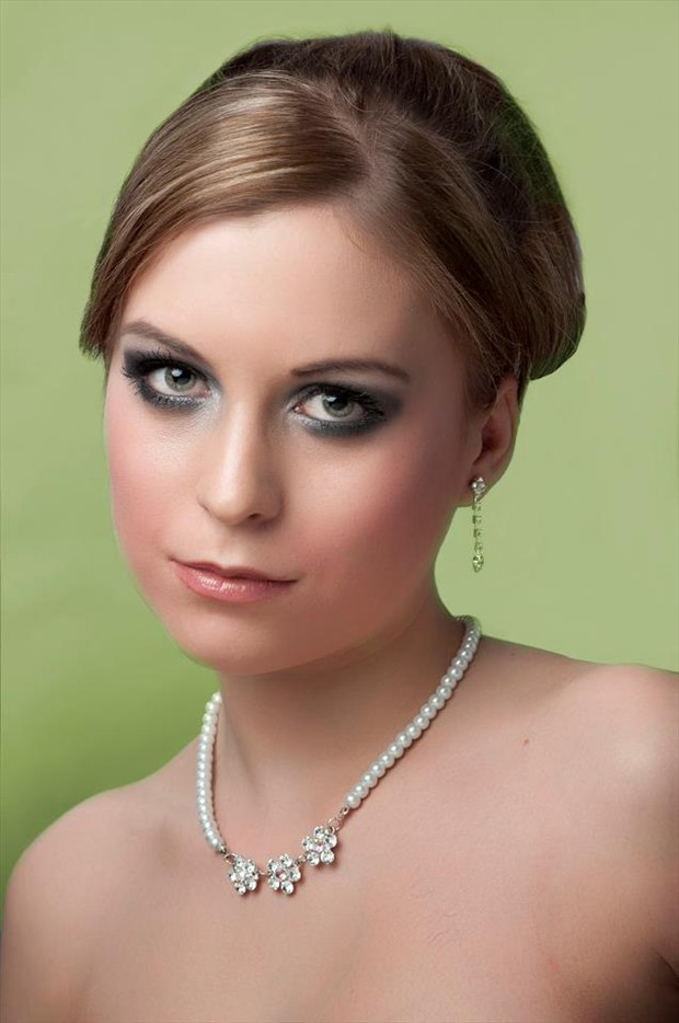 Bridal Portrait Close Up Photo by Model xdeex