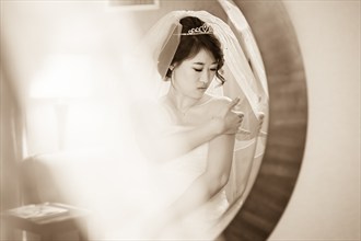 Bride getting ready Vintage Style Photo by Photographer IGOR Photography