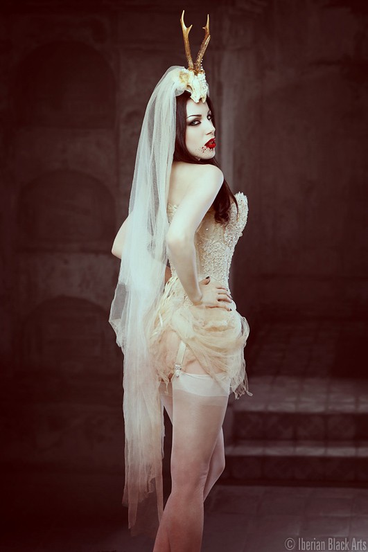 Bride of Dracula II Lingerie Photo by Model Morgana