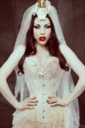 Bride of Dracula Lingerie Photo by Model Morgana