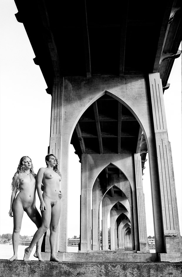 Bridge2 2 Artistic Nude Photo by Photographer Joe Klune Fine Art