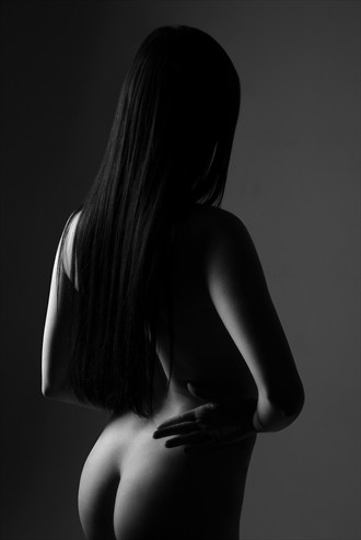 Brunette Artistic Nude Photo by Photographer Jean Christophe Destailleur