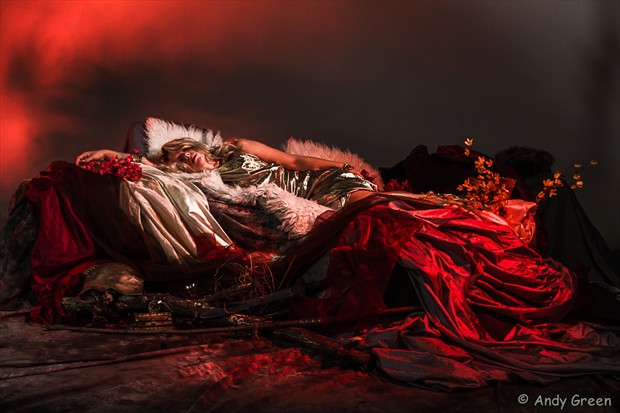 Brunhilde Sleeps Fantasy Photo by Photographer GreenEye