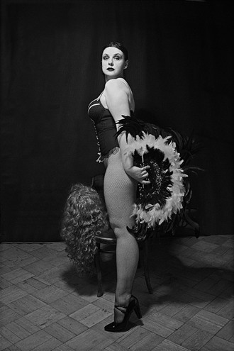 BurlesqueGirl 02 Lingerie Photo by Photographer MarkScheider