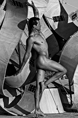 Burning Man 2018 Artistic Nude Photo by Model Shawn (Alfie)