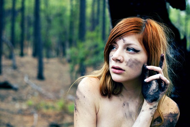 Burnt  Nature Photo by Model Miss Robot