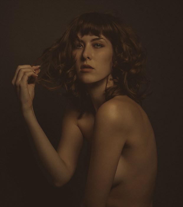 By Jesse Bard Expressive Portrait Photo by Model Sienna Hayes