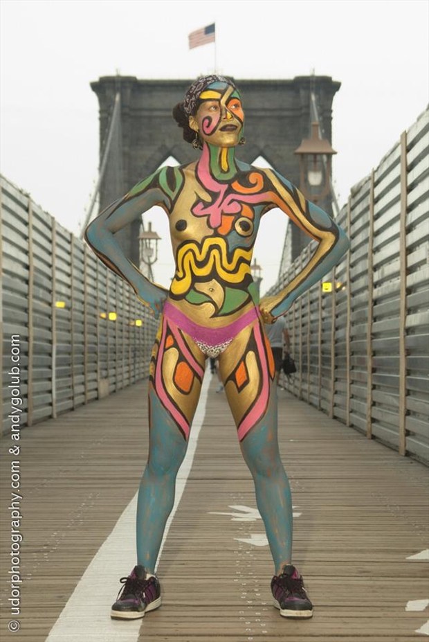 Calisto by Andy and udor Body Painting Photo by Photographer udor
