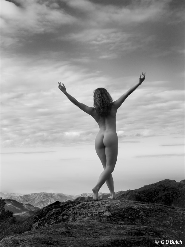 Candace in California. Artistic Nude Photo by Photographer George Butch