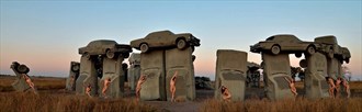 Carhenge Artistic Nude Photo by Photographer DaveL