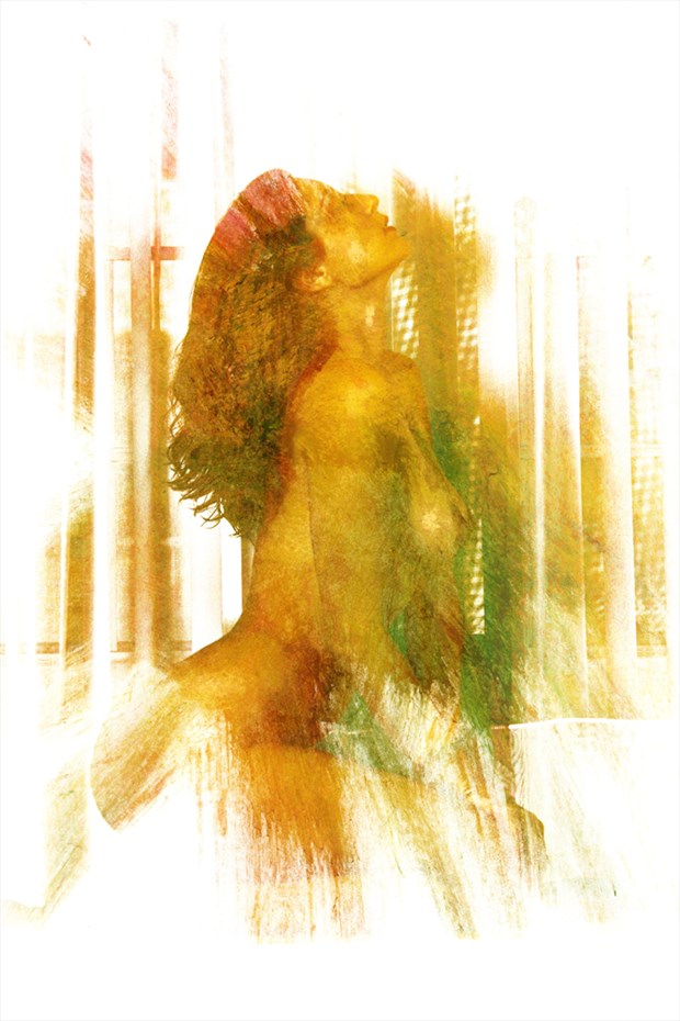 Carlotta Champagne Artistic Nude Artwork by Photographer WildmanChuck