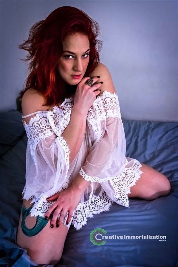 Carrie Ann's Morning Moment Lingerie Photo by Photographer Creative I Media