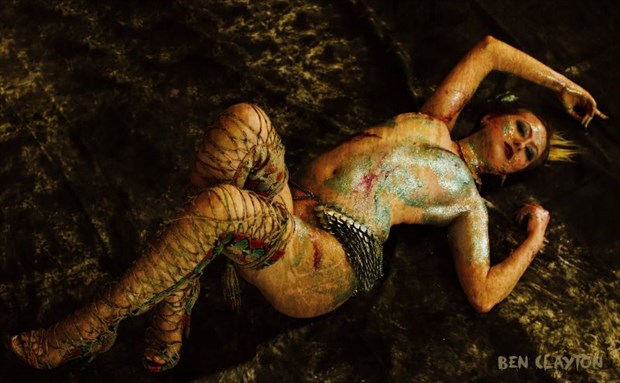 Casey Laying 2 Artistic Nude Photo by Photographer @ClaytonArtistry