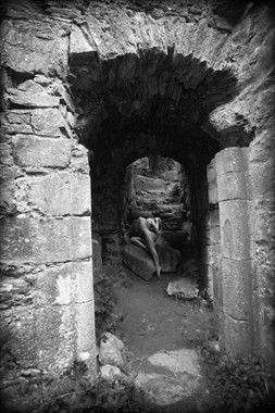 Castle Archway Artistic Nude Photo by Photographer Dave Hunt