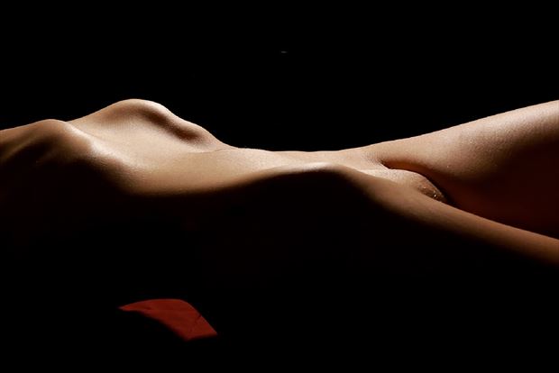 Caved In Artistic Nude Photo by Model Aurora Red