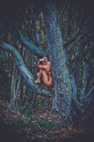 Ceara Blu Artistic Nude Photo by Artist April Alston McKay