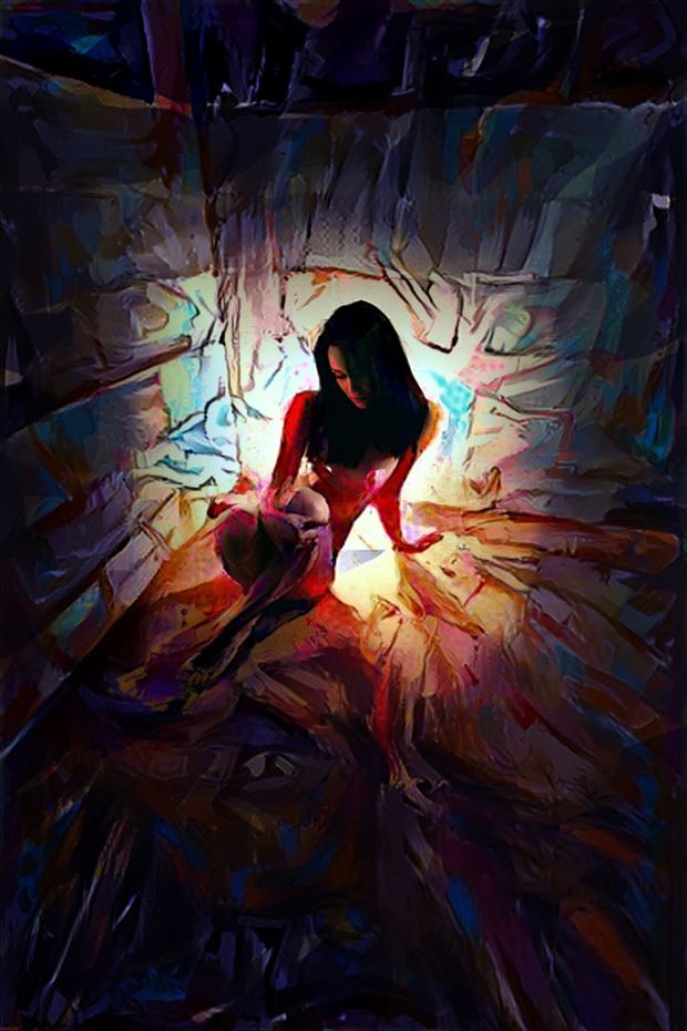 Cellar Maid. Abstract Artwork by Photographer Beau