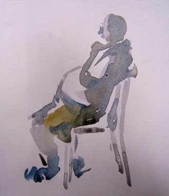 Chair person ! Painting or Drawing Artwork by Artist sure