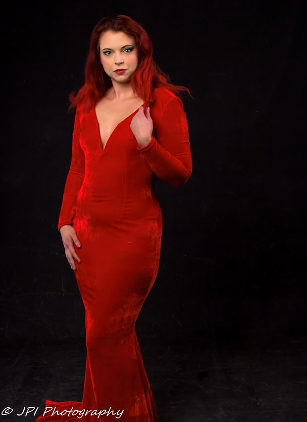 Channeling Jessica Rabbit Vintage Style Photo by Model Candie.Lane.Official