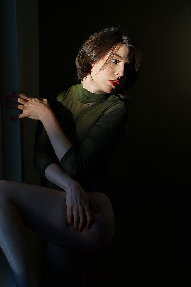 Chiaroscuro Portrait Photo by Model Opallette 