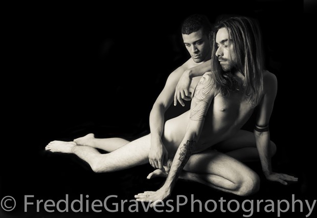 Christian and Tyler 3 Artistic Nude Photo by Artist Freddie Graves