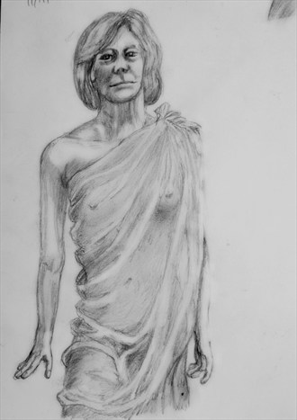 Christine Implied Nude Artwork by Artist Spritecat1