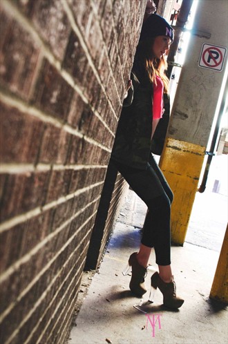 City Life with Tage Michael Photography Glamour Photo by Model Emily Marie 