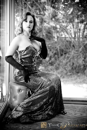 Classic Vintage Style Photo by Model Rosaleen Wolf