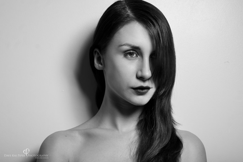 Close Up Portrait Photo by Model Peliroja