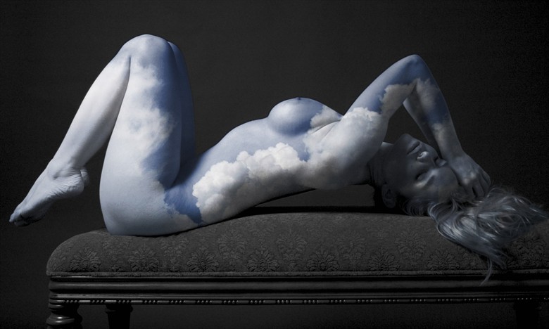 Cloud Artistic Nude Photo by Artist David Bollt