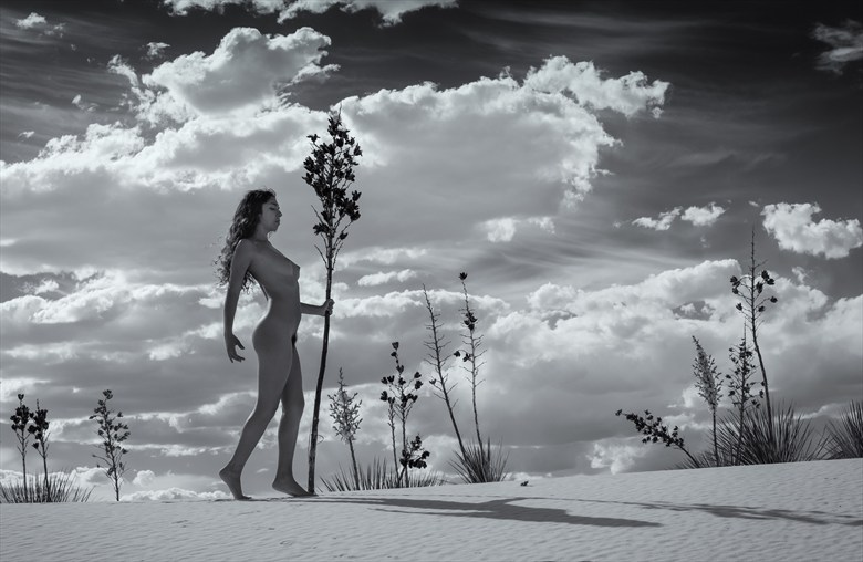 Cloudscape Artistic Nude Photo by Photographer Inge Johnsson