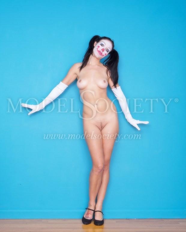 Clown Artistic Nude Photo by Photographer Carney Malone