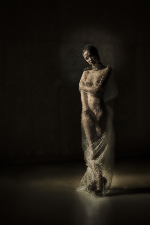 Cocoon Artistic Nude Photo by Photographer Ron Vargas
