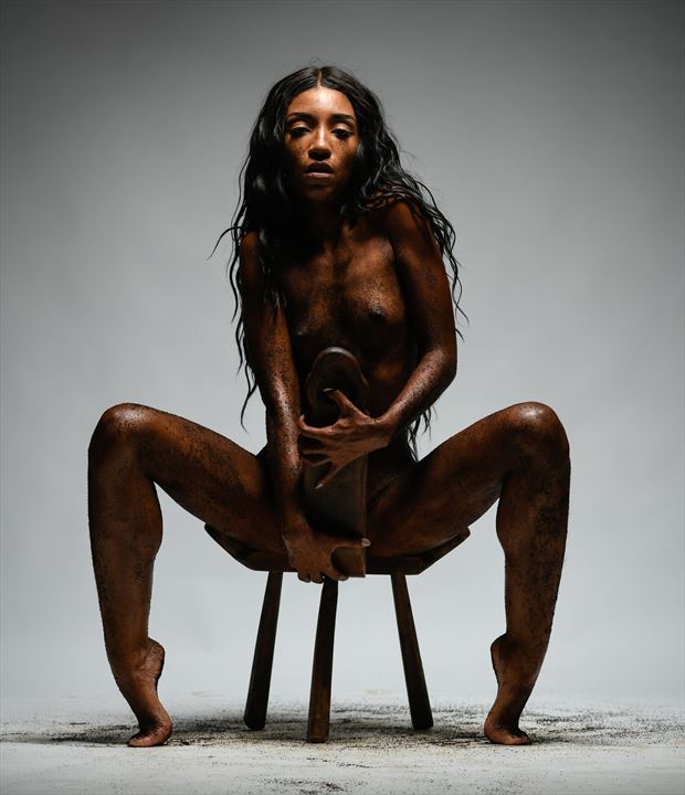 Coffee Artistic Nude Photo by Model Aly Jhene 