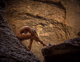 Collapse of the Cavern Artistic Nude Photo by Model California Kaela 