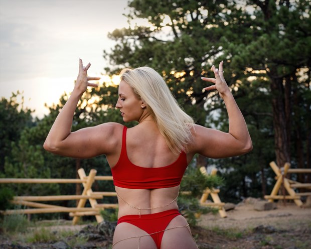 Colorado Fitness Girl  Nature Photo by Photographer LuminousAfterglow