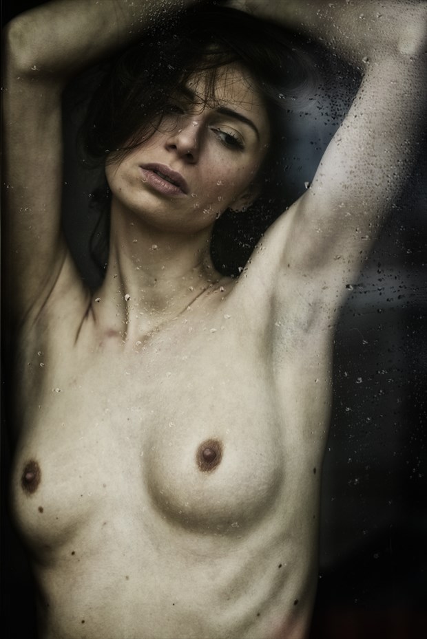 Contemplating behind the window Artistic Nude Artwork by Photographer Aperture22