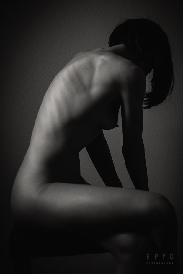 Contemplation Artistic Nude Artwork by Model Aristodeme