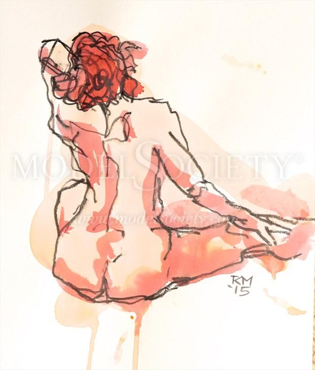 Coral Days Artistic Nude Artwork by Artist Rob MacGillivray