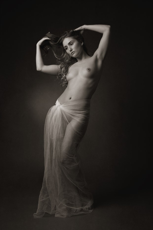 Corinthian Artistic Nude Photo by Photographer Mick Waghorne