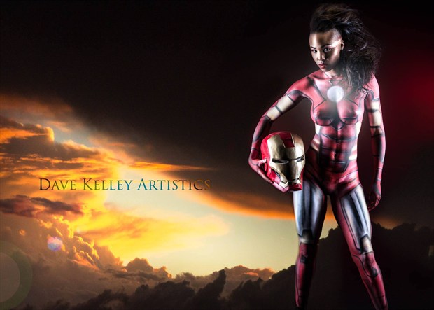 Cosplay Body Painting Artwork by Photographer Dave Kelley Artistics