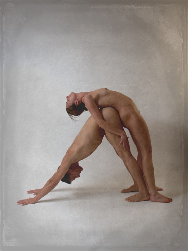 Couples Yoga Artistic Nude Photo by Photographer pblieden