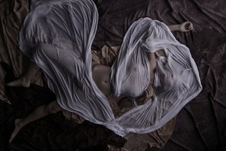Covered, yet exposed Artistic Nude Artwork by Photographer photographic artist